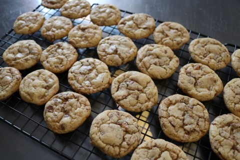 English Toffee Bits Cookies Recipe 072 (Mobile)