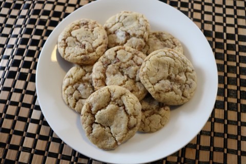 English Toffee Bits Cookies Recipe 083 (Mobile)