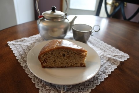 Spice Tea Cake with Raisins Recipe 098 (Mobile)